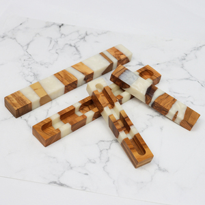 GhP Premium Modern Gift Stock Estuche para Mezuzá de Resina Epoxi y Acrílico, Estilo <span class=keywords><strong>Israel</strong></span>í Judío, para Decoración de Puerta - Product Image 3