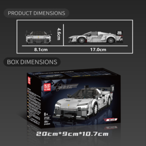 ชุดตัวต่อโชว์เคส <span class=keywords><strong>27120</strong></span> มินิคาร์ ของเล่นสำหรับเด็กผู้ชายและเด็กผู้หญิง ของเล่น MOC กล่องโชว์ ของขวัญ ตัวต่อพลาสติก ABS สำหรับเด็ก - Product Image 2