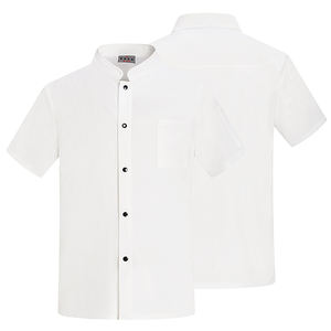 ชุดเชฟแขนสั้นเครื่องแบบเชฟของโรงแรมสำหรับร้านอาหารออกแบบโลโก้ได้ตามต้องการ - Product Image 6