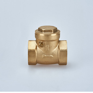 Válvula de Retención de Latón DN15 a DN50 con Rosca Interna, Válvula de Cierre de Agua Unidireccional, Estándar Nacional JD-501 - Product Image 3