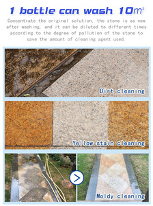 Outdoor Stone Cleaner, usado para remover musgo, sujeira e ferrugem manchas em granito/telhas ásperas/chão pedras - Product Image 3