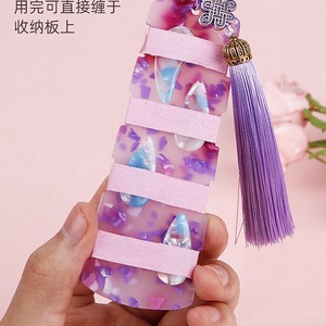 Zither Nail Holder Plastic With Tassel For Chinese <b>Musical</b> <b>Instrument</b> Accessories - Product Image 2