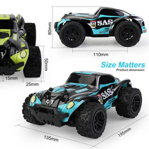 Flytec Y21, Camioneta Monstruo RC Grande, Auto de Carreras de Alta Velocidad con Luces LED, Juguete Ideal para Regalo de Cumpleaños para Niños - Product Image 6