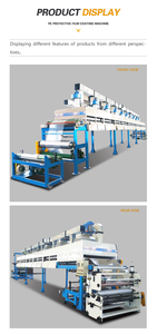 Lớp phủ Pet PE PVC Phim Giấy đôi bên lớp phủ phát hành lót lớp phủ Máy cán - Product Image 6