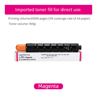 Cartucho de Tóner de Color Compatible NO.ONE Importado, Compatibilidad Total con NPG72/GPR56/C-EXV52/T01/IRC7570/C7565/C7580-A+, Grado A+, Rendimiento Igual al Original, ISO