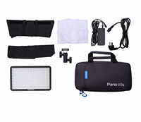 Kit Aputure Amaran Pano 60c, panneau lumineux RGB 60 watts avec boîte à lumière (CHARCOAL)