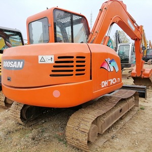 Doosan เครื่องจักรก่อสร้างทางวิศวกรรมมือสอง7ton DH70รถขุดมีในสต็อก - Product Image 5