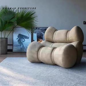 Gorman Furniture Creative Fados Sofa Chair Designer Single Retro Industrial Style Lazy Casual Sitable Reclining Single Chair - Product Image 5