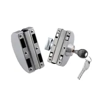 Gorgeous Double Glass Lock, Tempered Glass Door Center Lock