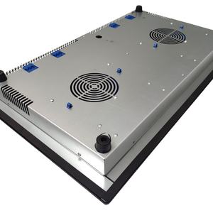 Plaque chauffante à induction demi-pont avec deux zones de cuisson et niveaux de température - Product Image 2