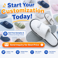 Chaussons de luxe 5 étoiles pour hôtel, personnalisables avec logo, en polaire corail, jetables, antidérapants, doux, pour spa, mariage, invités et complexes hôteliers