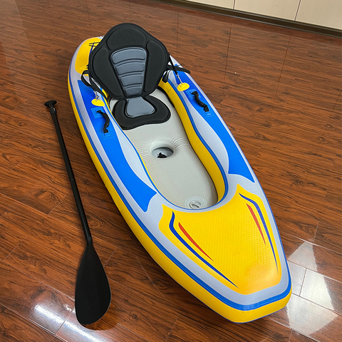 PF Thickened Inflatable Custom Color Pvc Kayak Boat for 1 Person