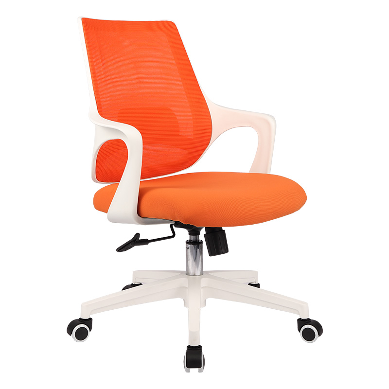 Ergoup Nylon Base Oranje Thuis Goederen Bureaustoel Secretaresse Kantoor Stof Stoel Te Koop