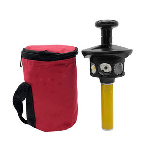 360 도 프리즘 실버 트림블 총 스테이션 5/8 "X11 10cm 연장 단면 극이있는 암실 도금 - Product Image 4