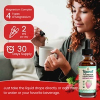 Minuman Tetes Magnesium Label Pribadi Berkualitas Tinggi dengan Vitamin C & Zinc L-Theanine untuk Dukungan Kekebalan Tubuh & Kesehatan Alami Sehari-hari
