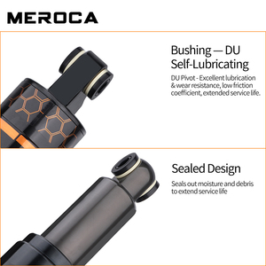 MEROCA <span class=keywords><strong>MTB</strong></span> Mountain Bike <span class=keywords><strong>ammortizzatore</strong></span> posteriore 125/150/165/190mm 750/850/1000LBS olio molla accessori <span class=keywords><strong>ammortizzatore</strong></span> bicicletta - Product Image 3