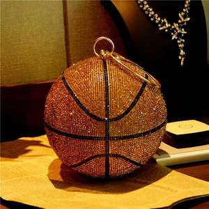 Sacs à Main et Sacs de Luxe pour Femmes, Nouveaux Paniers de Basketball Personnalisés avec Logo, Strass Scintillants - Product Image 3