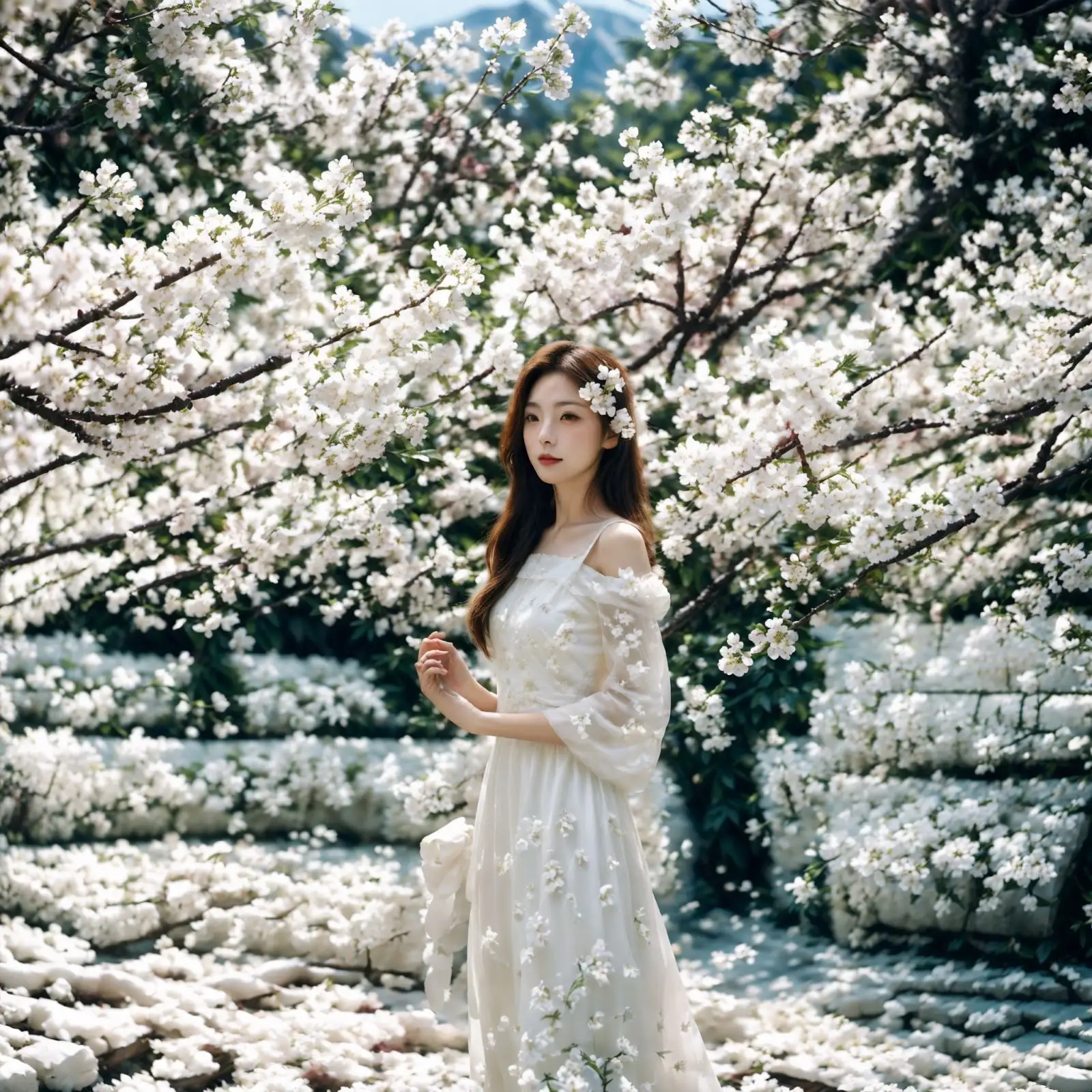 Blossom de cerejeira artificial feito a mão para decoração de casamento, flores falsas de sakura DIY personalizadas