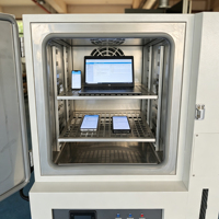 Cámara de Ciclo de Temperatura Alta y Baja de Sobremesa para Pruebas de Durabilidad y Envejecimiento de Componentes Electrónicos de Portátiles, Funcionamiento Continuo de 24 Horas