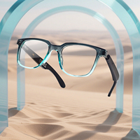 Lunettes Intelligentes 51 pour IA, Contrôle par Application, Navigation Audio, Assistant Vocal, Conduite, Casque Portable Intelligent