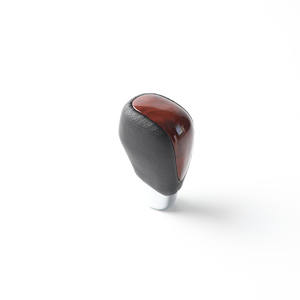 หัวเกียร์รถยนต์สำหรับ Toyota Alphard Previa หนังมะฮอกกานี หัวเกียร์ออกแบบตามหลักสรีรศาสตร์ - Product Image 1