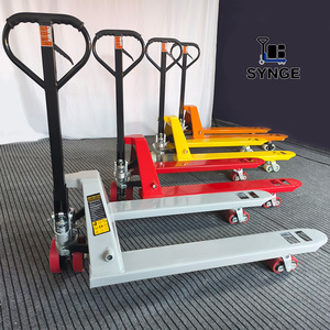 SYNGE <strong>2.5</strong>-3 <strong>Ton</strong> Manual Hydraulic Hand Pallet Truck PU Wheel Long Service Life Pump Jack High Quality <strong>Forklift</strong> for Rough Terrain - Product Image 1