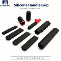 Custom Molded Dual Color Silicone Handle Grip with Mold Opening Service for Non Slip Tool Handle Sleeve Pliers Wholesale Bulk