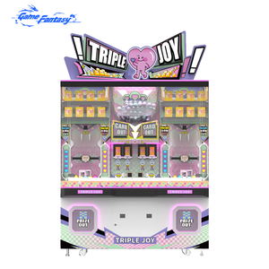 नया लॉन्च ट्रिपल जॉय सिक्का-संचालित गेम मशीन 2-प्लेयर मनोरंजन एकाधिक उपहार मोचन आर्केड गेम - Product Image 1