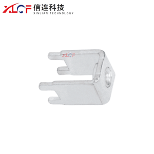 Xlcf 04332 Chất lượng cao bốn-pin Brass khối thiết bị đầu cuối kim loại PCB bảng mạch dẫn điện Bracket với Side Pin - Product Image 2