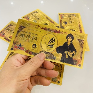ธนบัตรฟอยล์ทองคำลายอนิเมะญี่ปุ่นชินิกามิ <span class=keywords><strong>ขาย</strong></span>ดี 24K ชุบทองสองด้าน ของสะสมและของขวัญ - Product Image 5