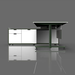 Moderno CEO L forma di segretario segretario Sit Stand Reception Executive Design scrivania da ufficio - Product Image 5