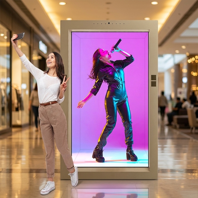 86 Inch Holobox Transparent Hologram Box 3D Transparent LCD Display Wholesale Manufacturer in China