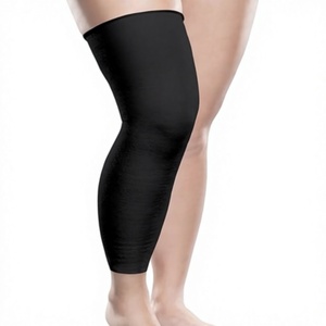 Manchon de genou droit en néoprène flexible et épais, antidérapant, pour protection professionnelle en haltérophilie - Product Image 1