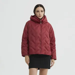 Trench-Coat imperméable pour femme, veste à bulles en duvet, grande taille, collection hiver 2022