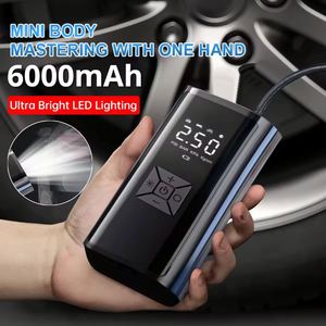 Inflador de Neumáticos Eléctrico Automático Recargable, Compresor Portátil, Bomba de Aire de Inflado Rápido para Automóvil - Product Image 2