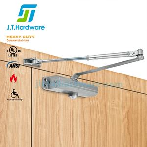 Ferme-<span class=keywords><strong>porte</strong></span> à glissière hydraulique réglable à usage moyen de style américain et europé<span class=keywords><strong>en</strong></span> avec bras coulissant - Product Image 3