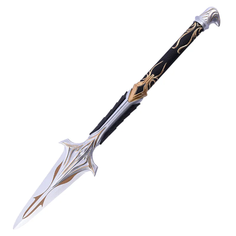 Spear of Leonidas-modelo de espada de Metal, 65cm, 1,45 kg, hoja de acero inoxidable, pintura, accesorios de juego perfectos
