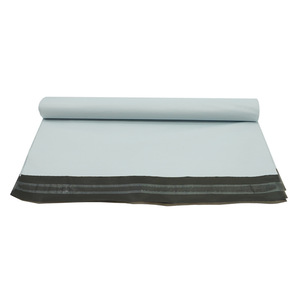 Bolsa Exprés De PE gris al por mayor, embalaje logístico grueso para calcetines, superficie impermeable e impresa - Product Image 6