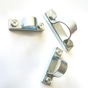 Customized Pipe Clip Clamp U Type Galvanized Stainless Steel Metal Hose Clamp Saddle Pipe Clamp