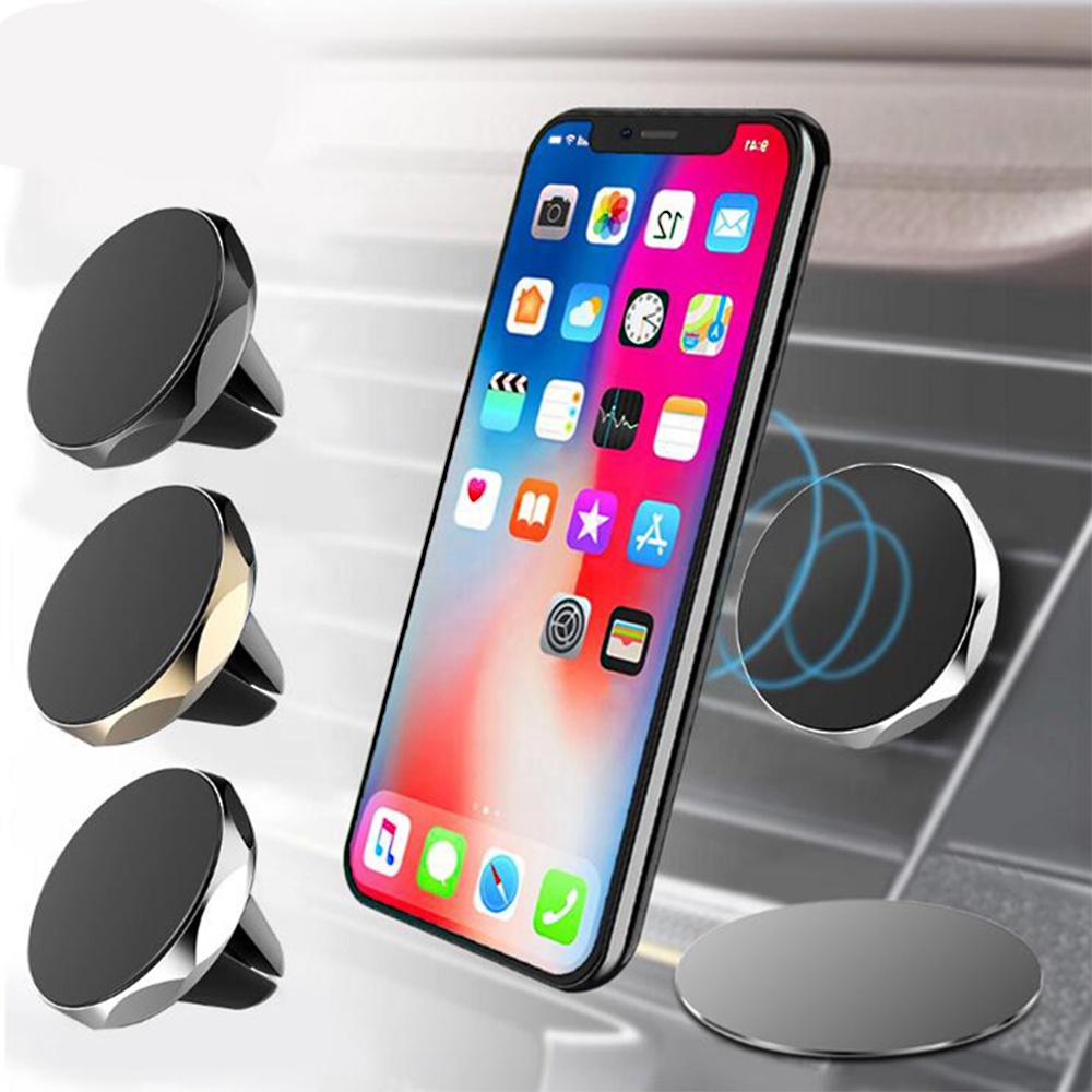 Автомобильный магнитный универсальный держатель для телефона в авто 360 крепление на вентиляционное отверстие для подставки смартфонов GPS PDA Megnet мобильный телефон