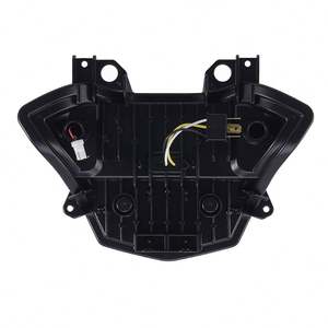 Yongjin בהירות גבוהה פנס קדמי שחור אביזרי רכב אביזרים עבור קוואסאקי x300 z650 2017-2021 - Product Image 4