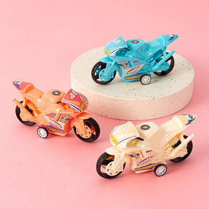Pullback Motorcycle Toy For <b>Children</b> 4-6 Years Old Plastic Mini <b>Motorbike</b> With Numbers And Colors Kids Ride On Vehicle - Product Image 3