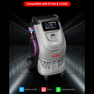 Machine de récupération et de remplissage de climatisation automobile double gaz, modèle X549, entièrement automatique, 3/8HP, R134A, R1234YF - Product Image 3