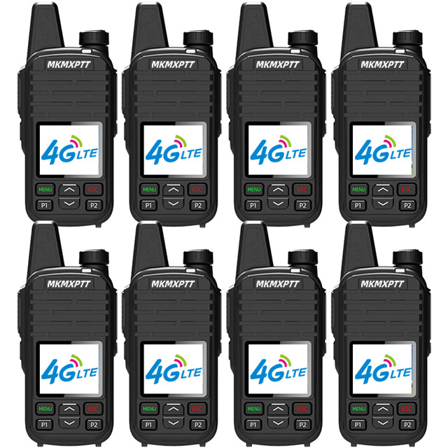MKMXPTT 4G Poc Global High-definition Sound Quality Network 5000km Global Walkie Talkie SIM Card Long Range PublicTwo Way Radio