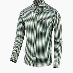 Camisa Casual Bávara Gris para Hombre, Estilo Oktoberfest, Anti-Pilling, Tela Ancha, Estilo Clásico Otoñal, Tallas S a 4XL - Product Image 1