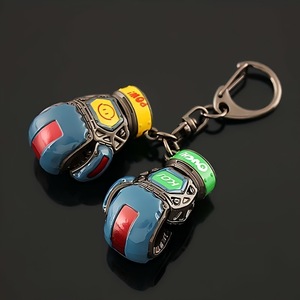 Porte-clés pendentif Gants <span class=keywords><strong>de</strong></span> <span class=keywords><strong>boxe</strong></span> AP Hero Game, modèle en métal massif, paire <span class=keywords><strong>de</strong></span> gants <span class=keywords><strong>de</strong></span> <span class=keywords><strong>boxe</strong></span> simulés, cadeau - Product Image 1