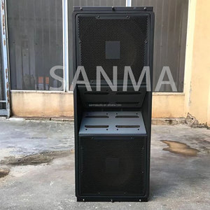 Système de sonorisation professionnel passif VT4889, enceinte colonne 3 voies haute puissance, double 15 pouces, en bois, étanche - Product Image 4