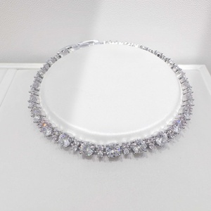 custom plata 925 sterling <b>silver</b> Star Shape Luxury <b>bracelet</b> flower clover simple Rhodium Plated ladies zircon Tennis <b>Bracelets</b> - Product Image 4