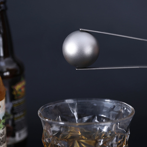 Disco de hielo de titanio para bebidas, bloque de hielo redondo para enfriar vino, cubo de hielo metálico para vino y enfriador de vino - Product Image 3