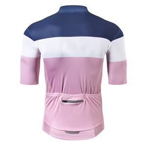 Maillot de cyclisme ZEDE le plus vendu, coupe ajustée, color-block, équipement de cyclisme professionnel, haut de cyclisme à manches courtes, tenue de cyclisme - Product Image 4